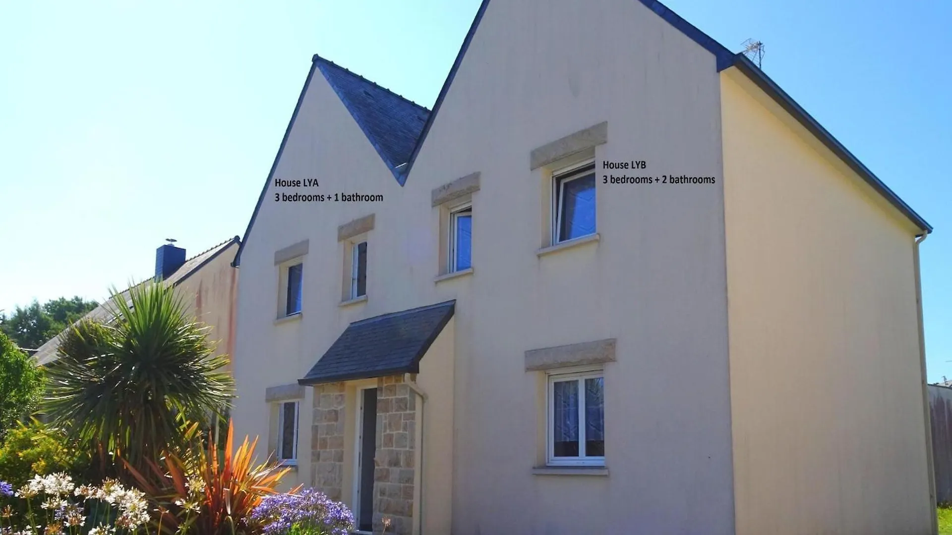 Modern Semi Detached House With Terrace Saint Quay Portrieux Villa